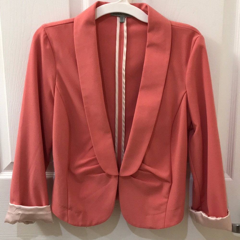 Peach Colored Blazer
